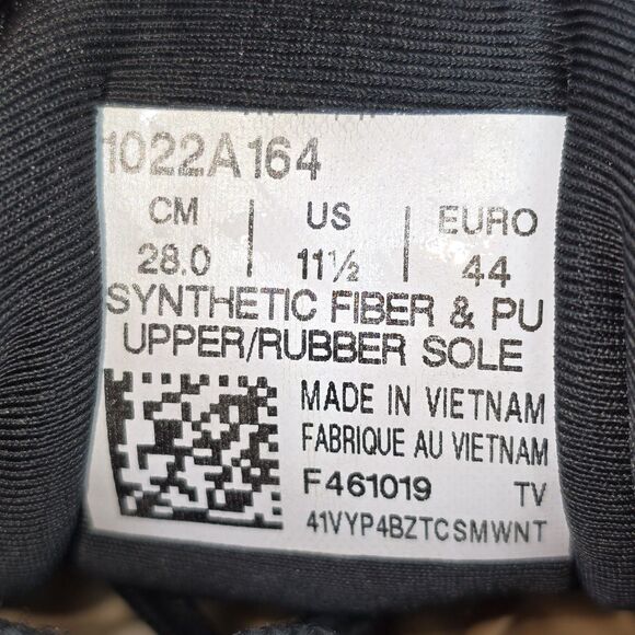 Asics Gel Quantum 180 5 Women's Size 11.5 Black Gray Purple Sneakers (1022A164) - Picture 8 of 10